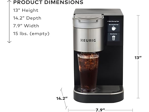 Keurig K-2550 Coffee Maker With Brew Over Ice