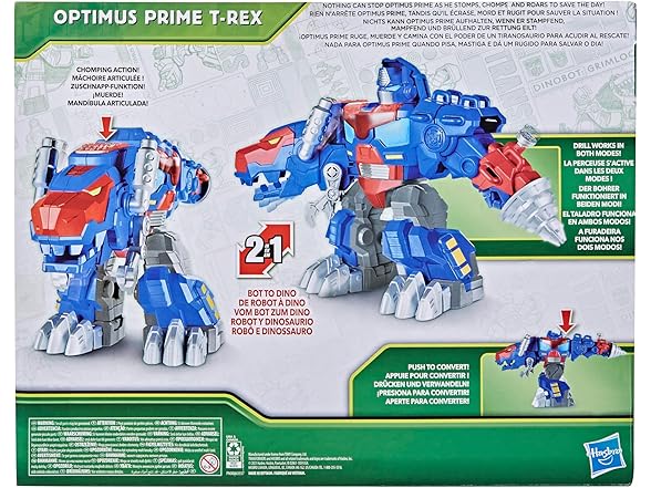 Transformers Dinobot Adventures Optimus Prime