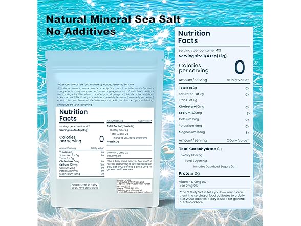 Vrixlanua Mineral Sea Salt