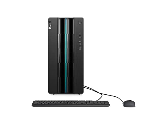 Lenovo - IdeaCentre Gaming 5i - Gaming Desktop Computer - Intel i5-12400 - NVIDIA GeForce RTX 3060-16GB RAM - 1TB HDD + 512 SSD - Windows 11 (Renewed) (Open Box)