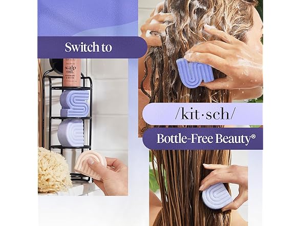 Kitsch Toning Purple Shampoo & Conditioner