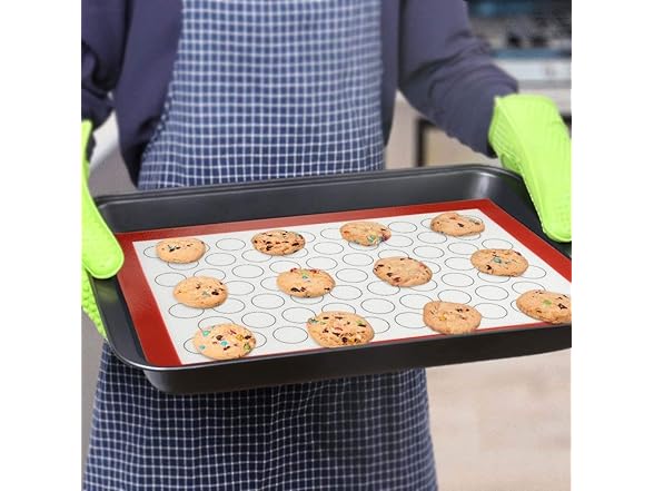 LETOOR Silicone Baking Mat Non-Stick Cookie Sheet