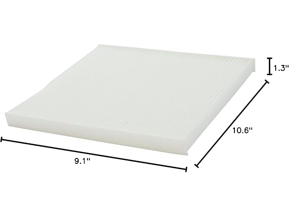 ECOGARD XC35865 Premium Cabin Air Filter