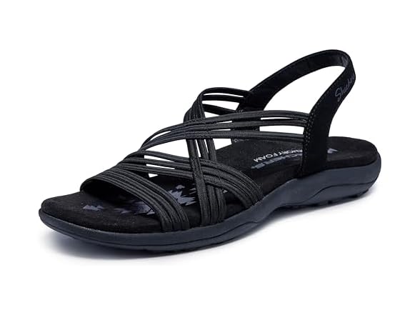 Skechers Women's Reggae Slim Simply Stretch Sandal (12)