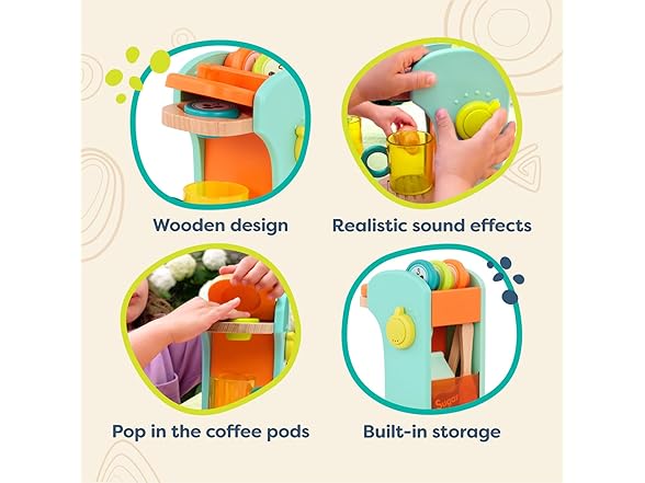 B. toys – Café au Play – Pretend Play