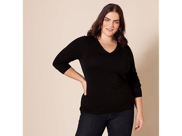 Amazon Essentials Women V-neck Sweater
