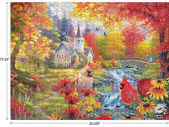 RoseArt - Abraham Hunter Cork Puzzle 1000 Piece Puzzle