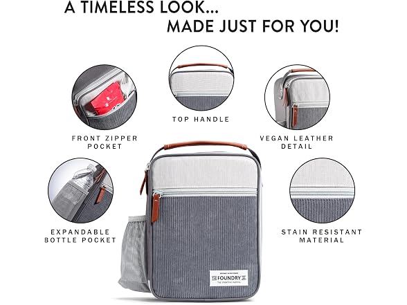 Fit & Fresh Insulated Lunch Box for Kids