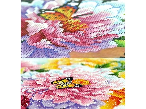 Full Drill Cartoon Girl Bathing Square 