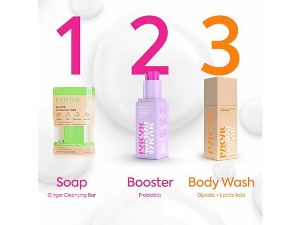 MAKARI IYKYK Gentle Exfoliating Body Wash