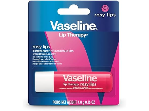 Vaseline Lip Therapy Rosy Balm 0.16oz