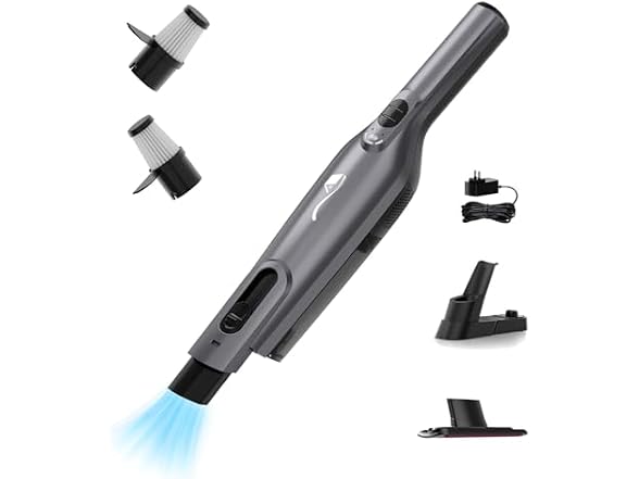 AYONTIN Lightweight Stick Vacuum w/LED