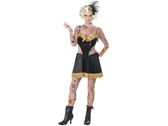 Amazing Tattooed Lady Costume (M)