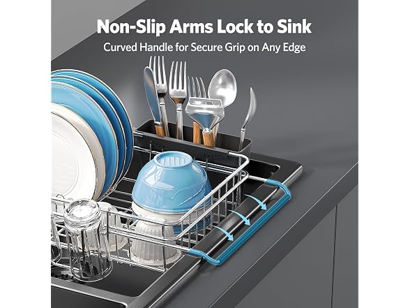 Delamu Over-the-Sink Dish Rack, Small