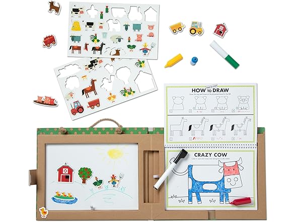 Melissa & Doug Natural Play: Play, Draw, Create