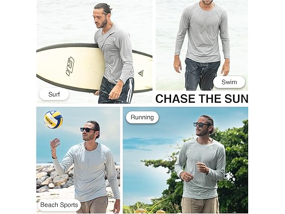 Kanu Men's Gray L/S Rashguard (S)