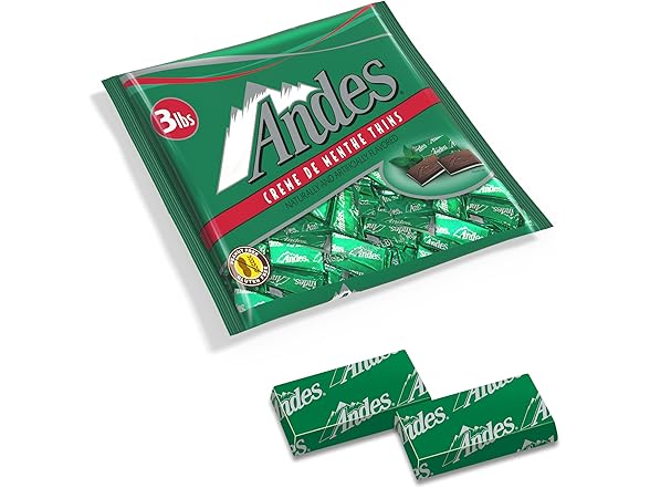 Andes Creme De Menthe Thin Mints 48oz