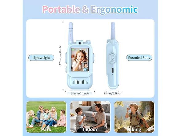 Walant Video Walkie Talkies for Kids