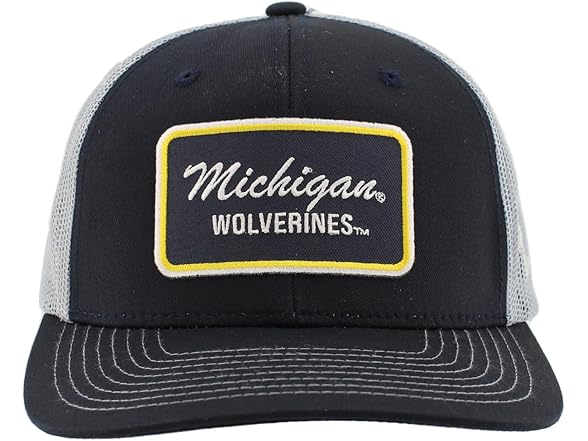 WOLVERINES Trucker Hat Dakota Patch