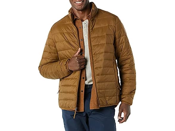 Amazon Essentials Men Packable Lightweight Jacket