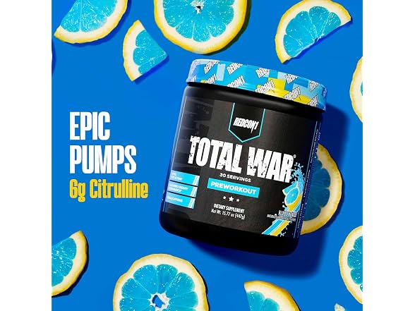 Total War Pre Workout Blue Lemonade - Gallery 7