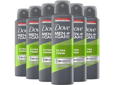 $21.99, Was $26.99, 18% Off! Dove Men + Care Antiperspirant Deodorant Spray dealfomo