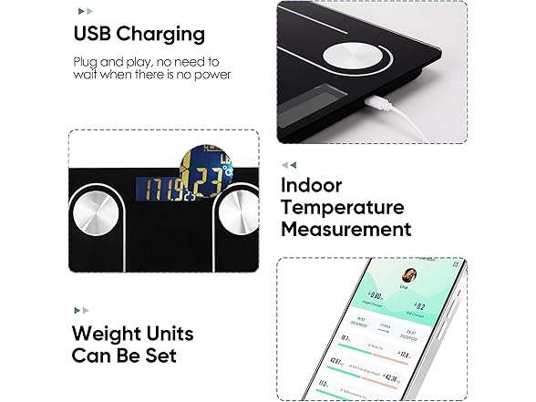 YPENSLZX Digital Simple Scale with Led