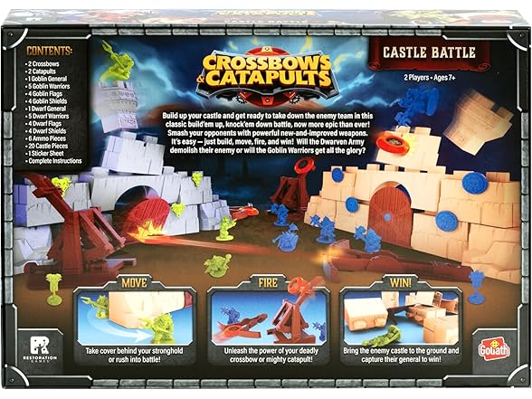 Goliath Crossbows & Catapults Castle Battle
