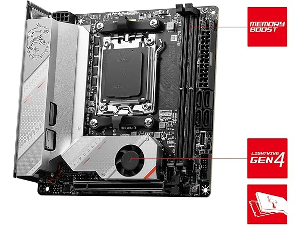 MSI MPG B650I EDGE WIFI AMD AM5 M-ITX Motherboard