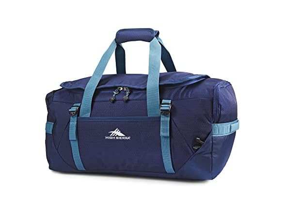High Sierra Fairlead Travel Overnight Duffel Backpack