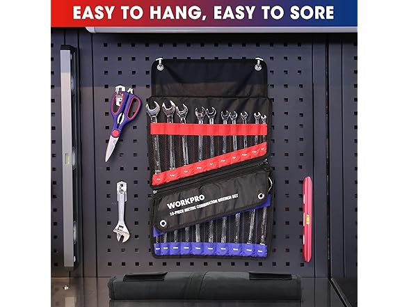 WORKPRO 20-piece Combination Wrench Set Blue