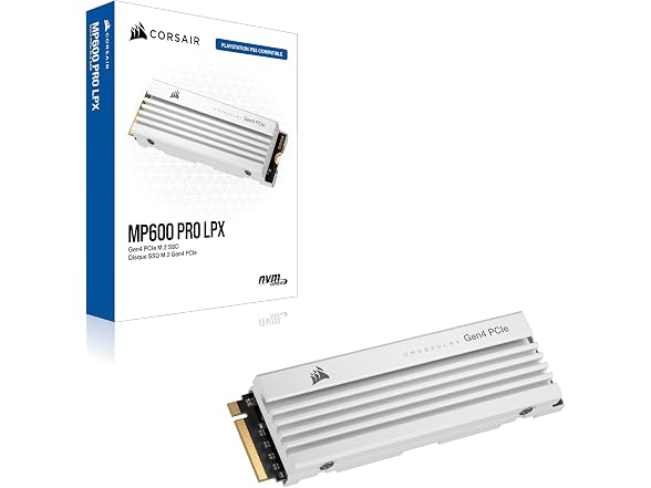 Corsair MP600 PRO LPX 1TB M.2 NVMe PCIe x4 Gen4 SSD
