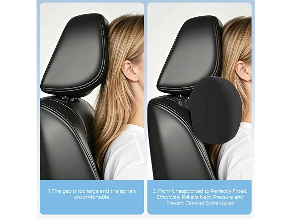 BABUR Car Headrest Neck Pillow