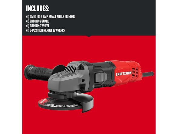CRAFTSMAN CMEG100 4.50-in 6-Amp Angle Grinder