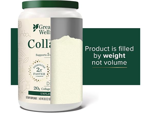 Great Lakes Wellness Collagen Peptides 32oz