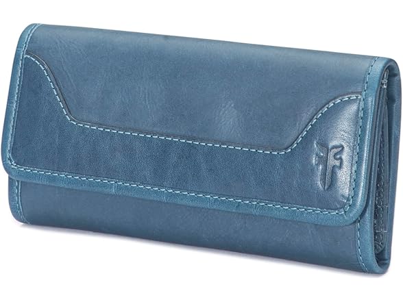 Frye Melissa Wallet, Steel
