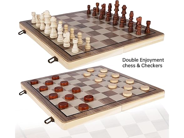 Demiwise 15 Inch Wooden Chess Sets