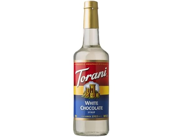 Torani White Chocolate Syrup 750ml