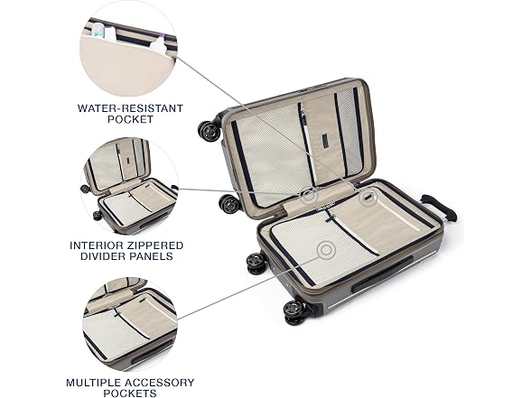 Travelpro Platinum Elite Hardside 21" Carry On