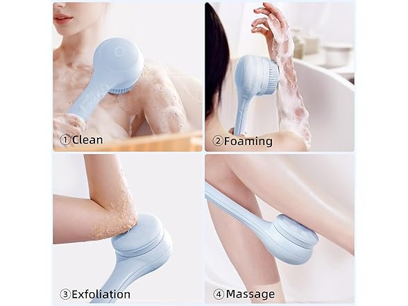 Oh,XIYU. Electric Body Brush Scrubber