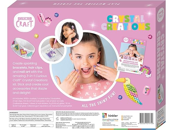 Curious Craft: Crystal Creations DIY Kit