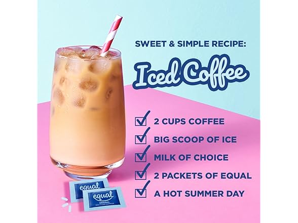 800CT EQUAL 0 Calorie Sweetener, Aspartame & Acesulfame
