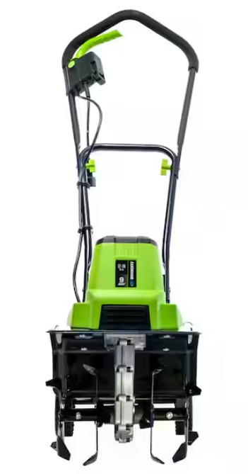 EarthWise 12 in. 9 Amp Electric Garden Tiller Cultivator - Gallery 10