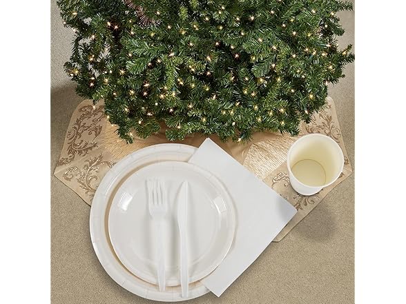 NASUN Paper Disposable Dinnerware Set