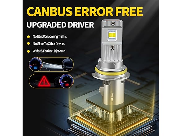 Aunvista 9004 Light Bulb 30000LM 2pk