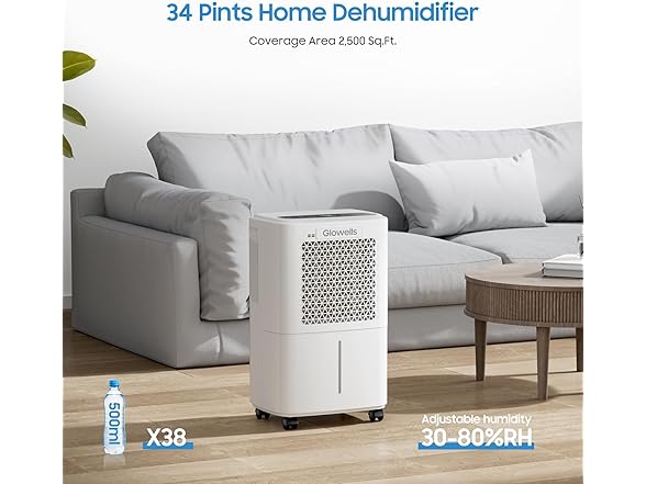 2500 Sq.Ft Dehumidifier