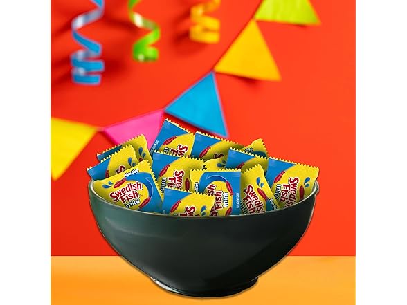 SWEDISH FISH Mini Soft & Chewy Gummy Candy