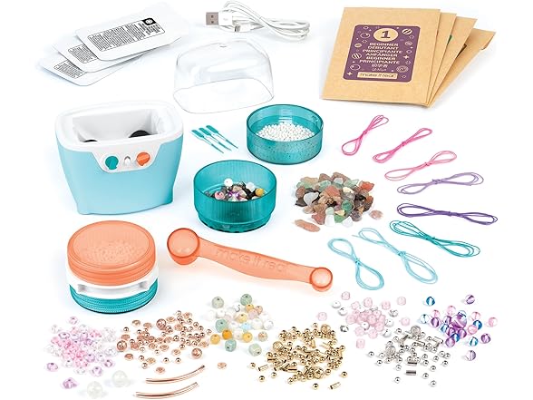 Make It Real: Rock Tumbler & Polish-Shine Bead Tumbler