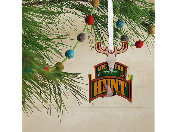 Hallmark Live for The Hunt Christmas Ornament