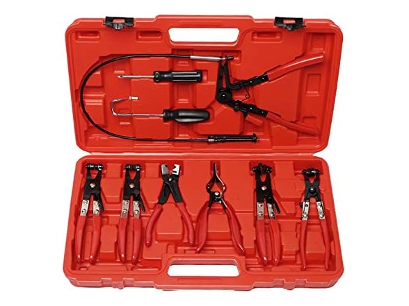 A ABIGAIL 9pcs Long Reach Pliers